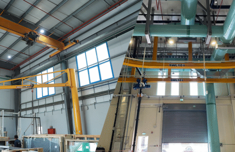 Jib Cranes vs Monorail Cranes | Al Waha