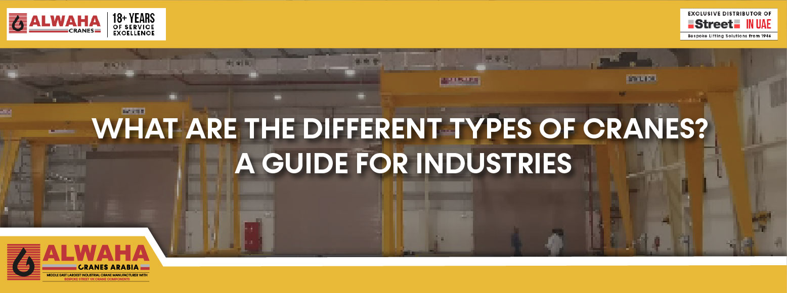 types of cranes