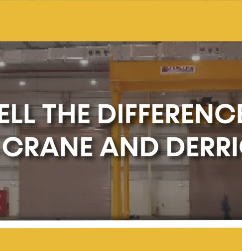Difference Between a Crane and Derrick