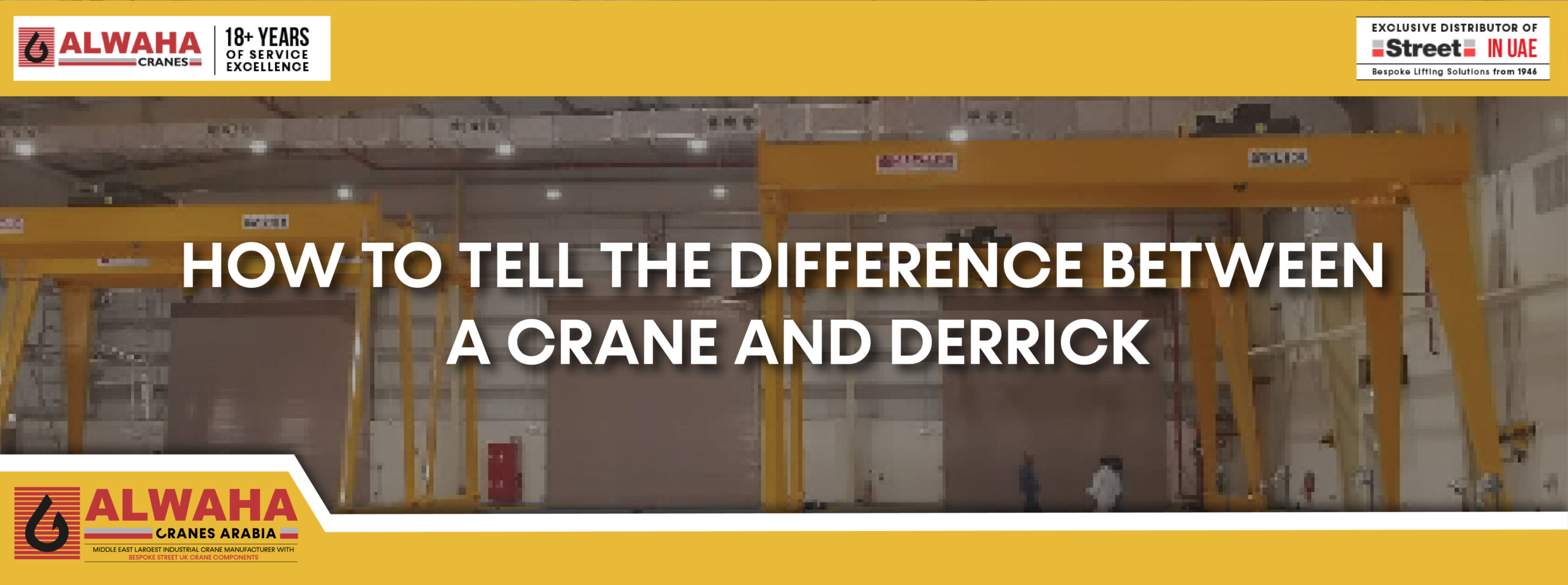 Difference Between a Crane and Derrick