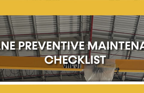 Crane Preventive Maintenance Checklist