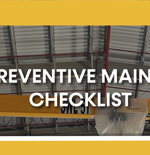 Crane Preventive Maintenance Checklist