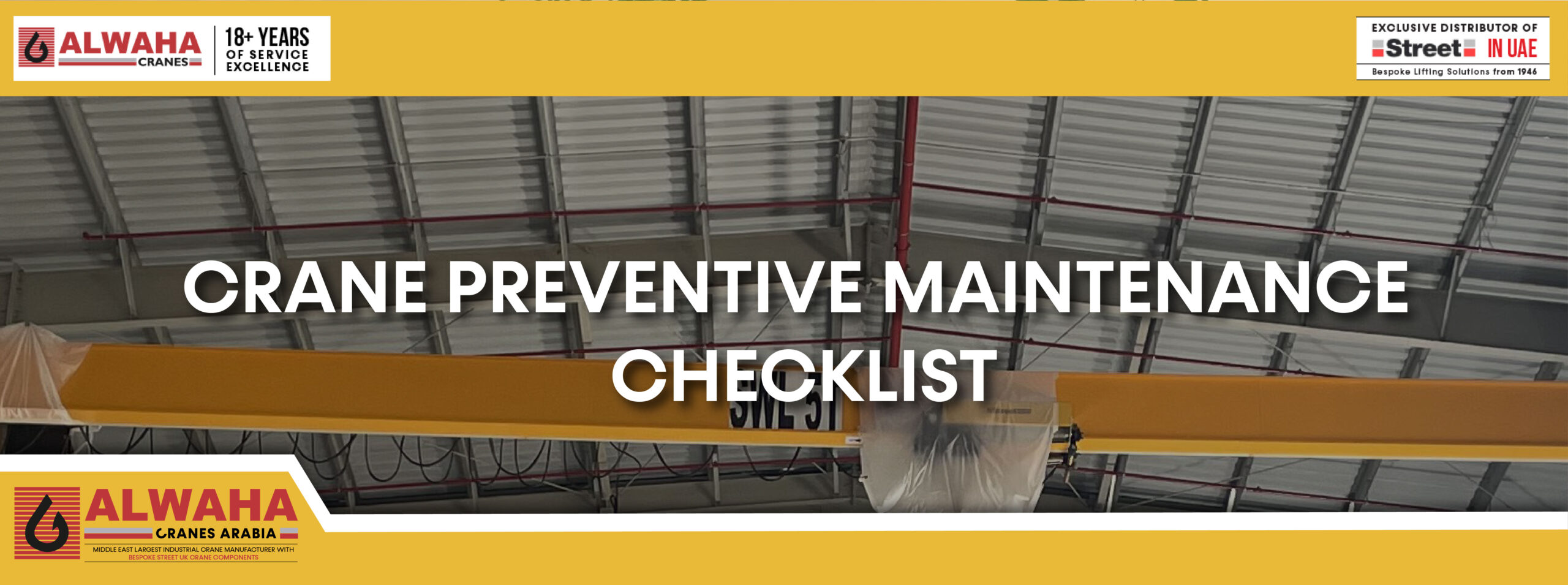 Crane Preventive Maintenance Checklist